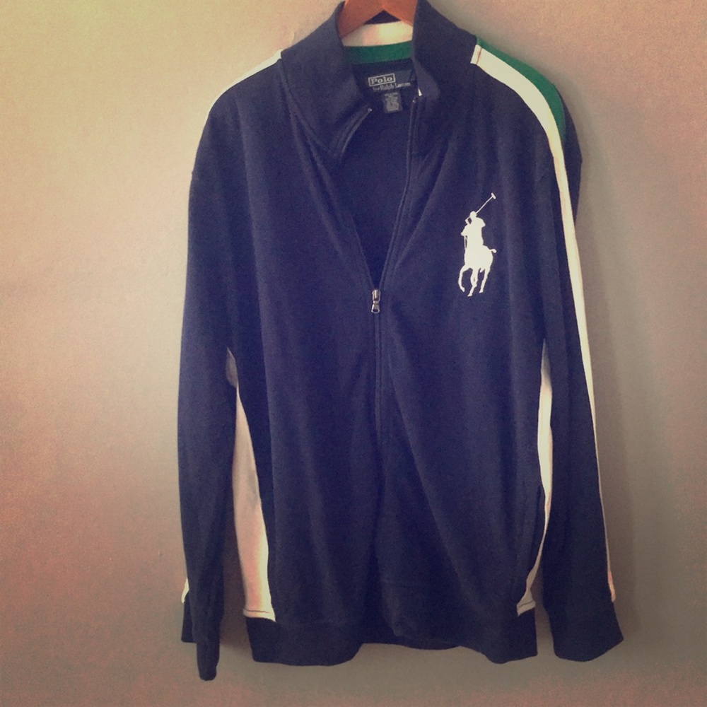 Ralph Lauren zip up sweatshirt